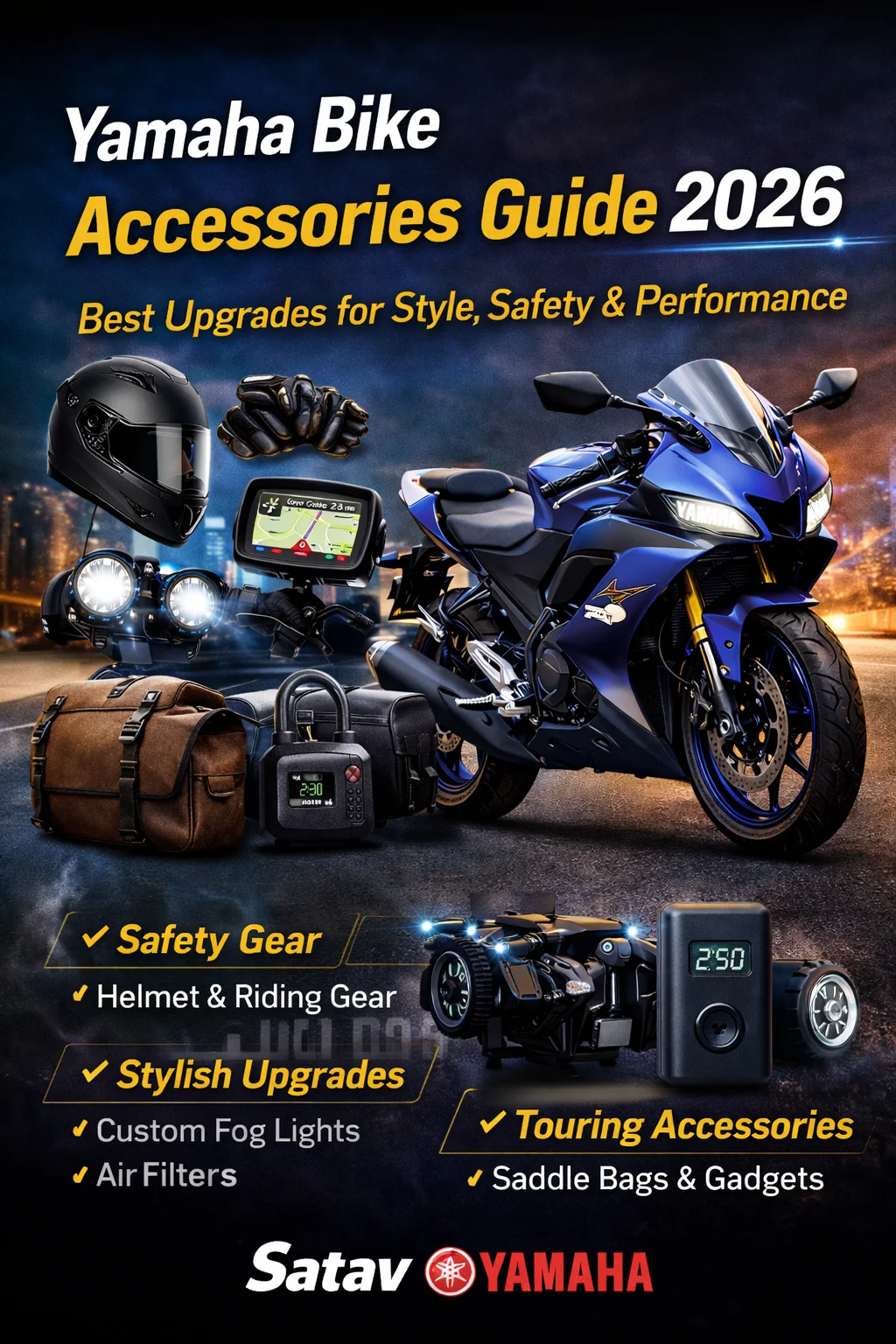 Yamaha bike accessories